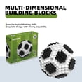 thumbnail image 6 of KADELE Soccer Building Set,Micro 3D Educational Toys,Environmentally friendly ABS material,Extremely Challenging for Boys Girls Ages 14 and Above, 6 of 6