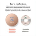 thumbnail image 4 of Google Nest Thermostat - Programmable Smart Thermostat for Home - Sand, 4 of 9