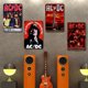 thumbnail image 5 of Kit Pintura Hierro Rectangular Placa Metal Vintage Banda ACDC 20x30cm 4 Uds., 5 of 9