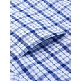 thumbnail image 3 of sogami Men's Casual Button Down Long Sleeve Classic Plaid Shirt Regular Fit, 3 of 8