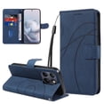 thumbnail image 3 of Flip Wallet Case for Motorola Edge 70 Fusion with Card Holder, Kickstand & Magnetic Cover Blue, 3 of 4