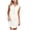 White, variant on Admvng Dress for Women Collar Button V-Neck Casual Summer Basic Dress