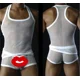 thumbnail image 4 of Sexy Camiseta De Malla Red Transparente Hombre Clubwear, 4 of 4