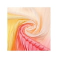 thumbnail image 4 of INSPIRE CHIC Women Gradient Color Pleated Satin Scarves, Ombre Colorful Long Stretchy Neck Scarf Neckerchief 36.2x13.8" Colorful-2, 4 of 6