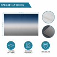 thumbnail image 6 of Dark Blue Gradient Gray Placemats Set of 4,Wipeable Washable Table Mats for Dining Tables, Ombre Minimalist Style Place Mats for Kitchen Event Party Tabletop Decor, 6 of 9