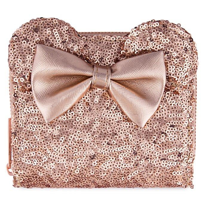 rose gold sequin mickey backpack