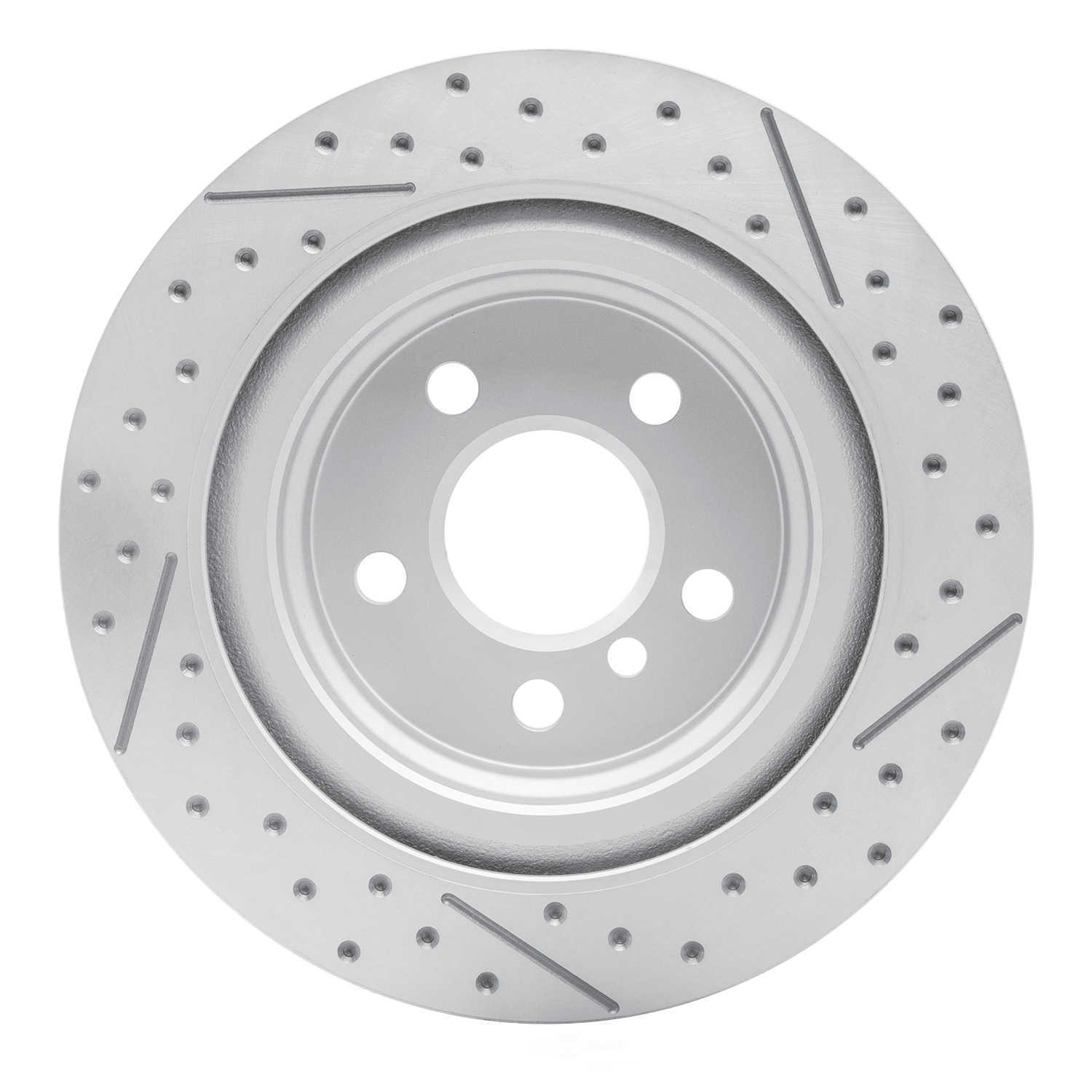 Dynamic Friction Company 830-31158L DFC Geoperformance Rotor - Drilled and Slotted