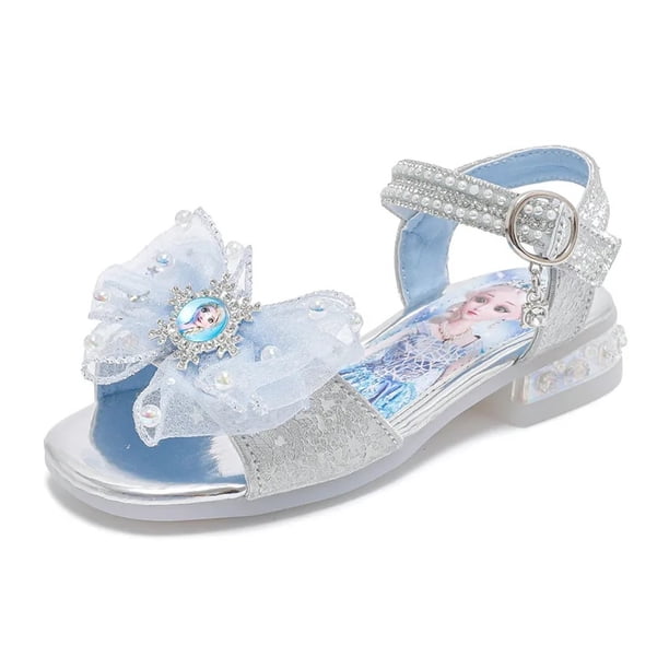 2025 nuevas sandalias para niños, zapatos de playa cómodos y transpirables, zapatos de bebé de dibujos animados de Color puro, sandalias sin cordones para niñas