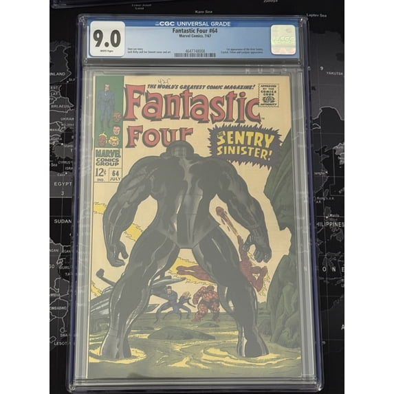 Fantastic Four #64 - CGC 9 Comic Book