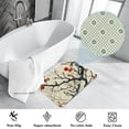 thumbnail image 3 of Tree Non-Slip Polyester Office Mat Chair Rug - Machine Washable Office Rug, 3 of 6