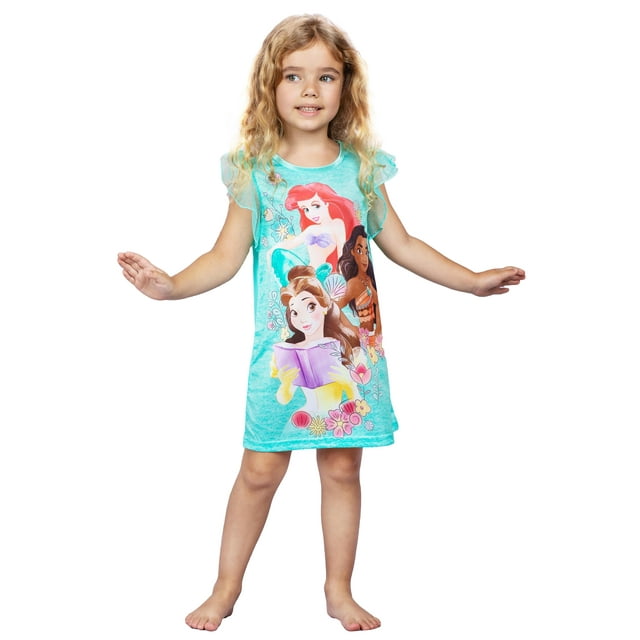 Disney Girls' Nightgown Princess Pajama Gown
