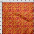 thumbnail image 3 of oneOone Cotton Flex Red Fabric Batik Sewing Craft Projects Fabric Prints By Yard 40 Inch Wide, 3 of 4