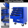 thumbnail image 5 of Rolling Metal Tool Chest with 5 Drawers, 20" 5-Drawer Tool Chest Cabinet with Ball Bearing Drawer Slides, Steel Tool Storage Box Organizer, 5 of 10