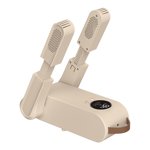 Shoe Dryer with Touch Screen Control, Smart Timer, Portable Foldable Design, Deodorizing and Sterilizing Function for Home Travel