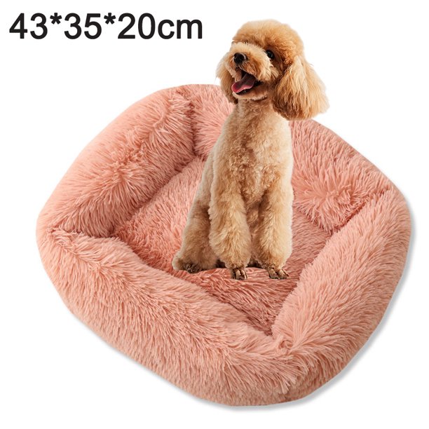 Nido de peluche cuadrado para mascotas, nido grande para dormir