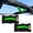 Green, variant on 2PCS Roll Bar Grab Handles for Wrangler JL, JLU, JT, JK, JKU, TJ, LJ and YJ Oxford Cloth Upgrade Metal Buckle Paracord Grip Handles, Durable and Strong Car Accessories (White)
