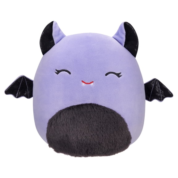 Squishmallows Official 8 inch Joldy the Purple Bat - Child's Ultra Soft Stuffed Plush Toy