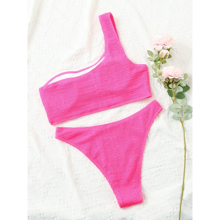 Lago & Benta Fruity pink two-piece swimsuit