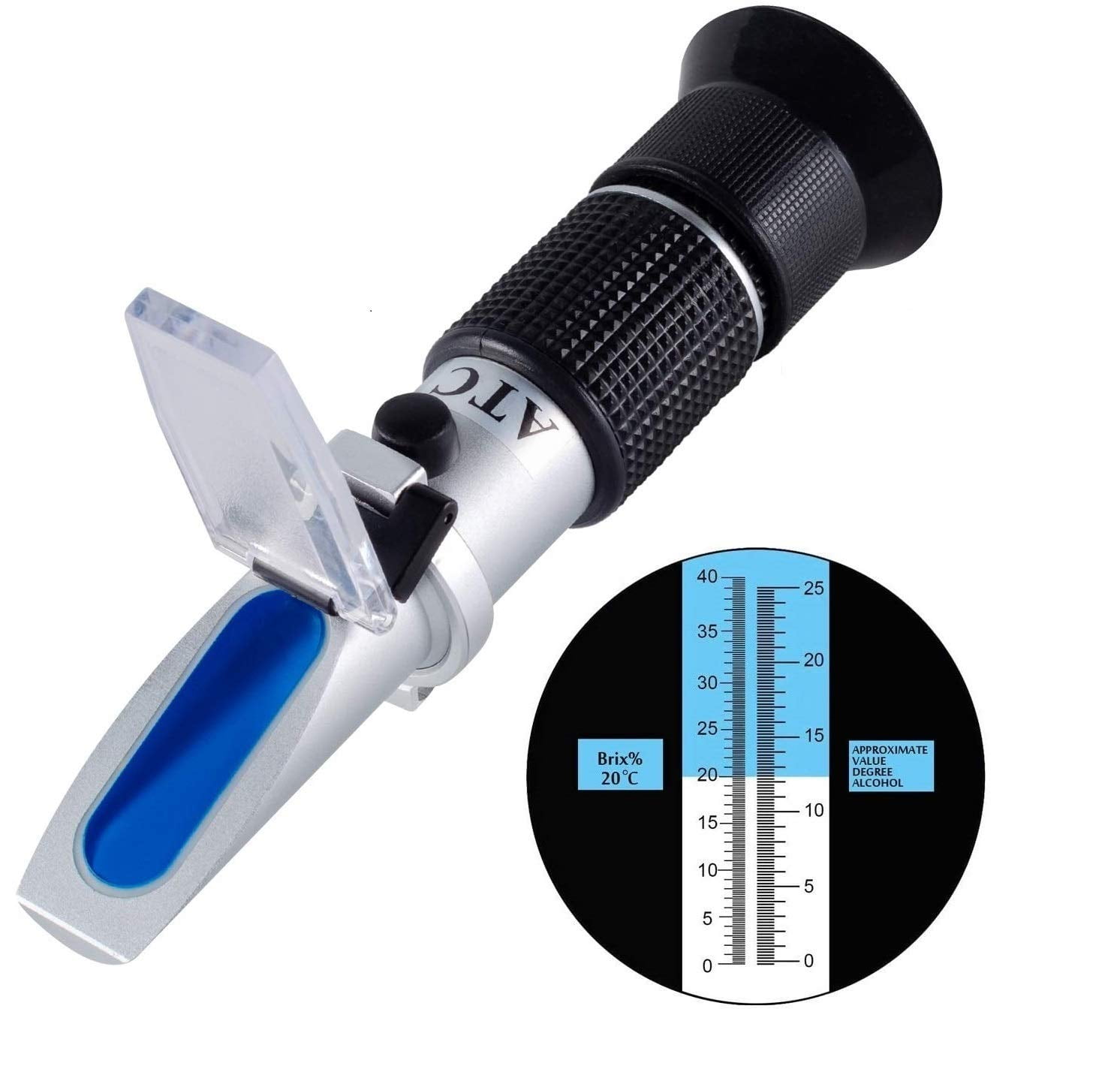 Wine Refractometer For Making Grape Wine, Brix Wine Refractometer To