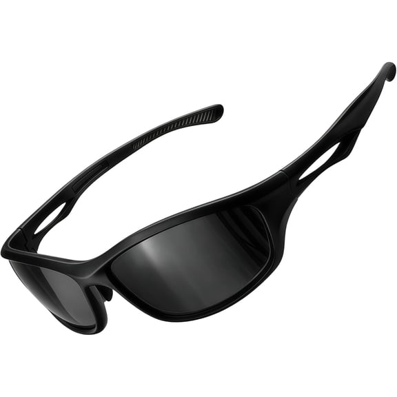 Wrap Around Sunglasses Women Men Polarized Sun Glasses UV Protection Shades Rectangle Sunnies