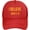 Red, variant on I Believe John 3 16 Christian Trucker Hat Women Mesh Baseball Cap Sun Hat Cowboy hat Men Dad Hat Fishing hat Black