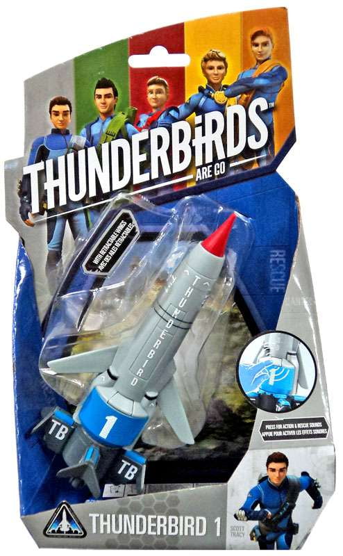 High Resolution Design Thunderbirds Are Go Thunderbird 1 TB1 Plush Toy