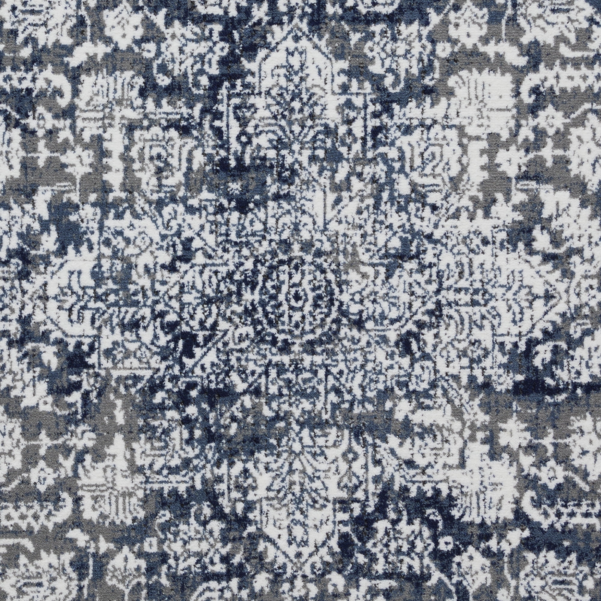 Loomaknoti Aysal Athna 9' x 12' Blue Oriental Indoor Area Rug