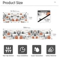 thumbnail image 3 of Yayeee Faucet Mat for Kitchen Sink 30" Diatomite Long Splash Guard Pad, Orange Cartoon Houses, 3 of 7