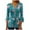 Army Green, variant on Tunic Tops for Women Long Length Button Down Shirt Floral Print Summer Tops Dressy Casual Bell 3/4 Sleeve Blouses Henley V Neck Spring Ladies T Shirts Size 8-16