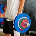 thumbnail image 7 of Rubber Bumper Plates,2 Inch Weight Plates,Change Plates,Strength Training Plates,Barbell Weight Plates Set for Home Gym,Weights Strength Training Plate for Weight Lifting (1.25LB,2.5LB,5LB,10LB)x2, 7 of 7
