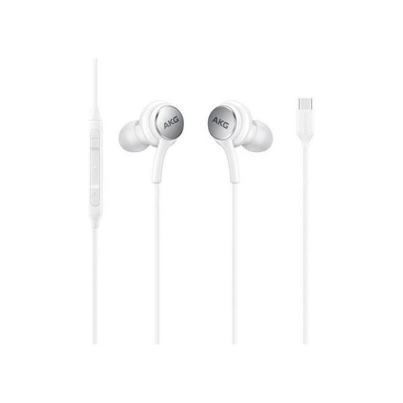 4XEM USB-C AKG Earphones with Mic and Volume Control White 4XSAMEARAKGCW
