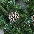 thumbnail image 3 of 30Cm Round Green Christmas Garland Artificial Wreath With Pine Cones Home Decor, 3 of 8