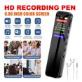 thumbnail image 3 of Digital Voice Recorder Pen Max Support 128G TF Card Portable MP3 Player Recorder with 1536Kbps, 3 of 7