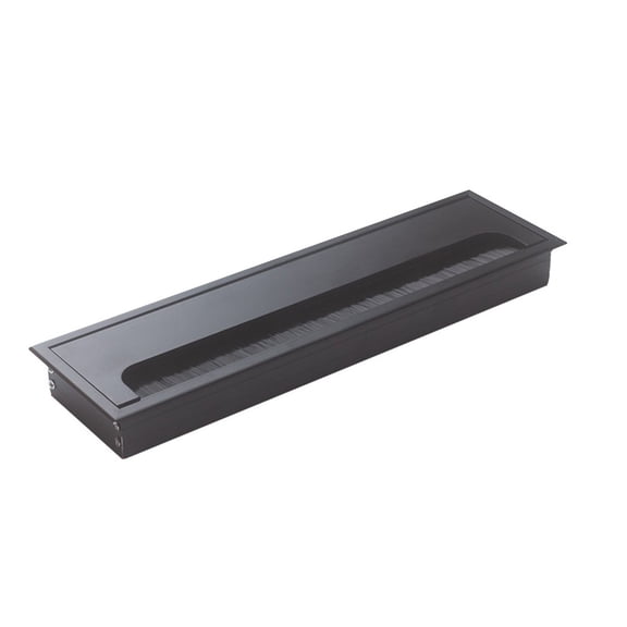 Wire Hole Cover Outlet Port Table Computer Pc Desk Square Cable Grommet Line Holder Aluminum Alloy Cable Organize Hole Cover