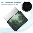 thumbnail image 2 of FORMRS 13"-13.3" Laptop Sleeve Protective Case Soft Carrying Quilted Computer Bag Cover, Green Forest, 2 of 7