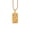 Capricorn, variant on HIRPLIS Zodiac Necklace for Women Pendant Stainless Steel Gold Plated Square 12 Constellation Horoscope Sign Astrology Dainty Lucky Minimalist Personalized Gift Jewelry Gemini