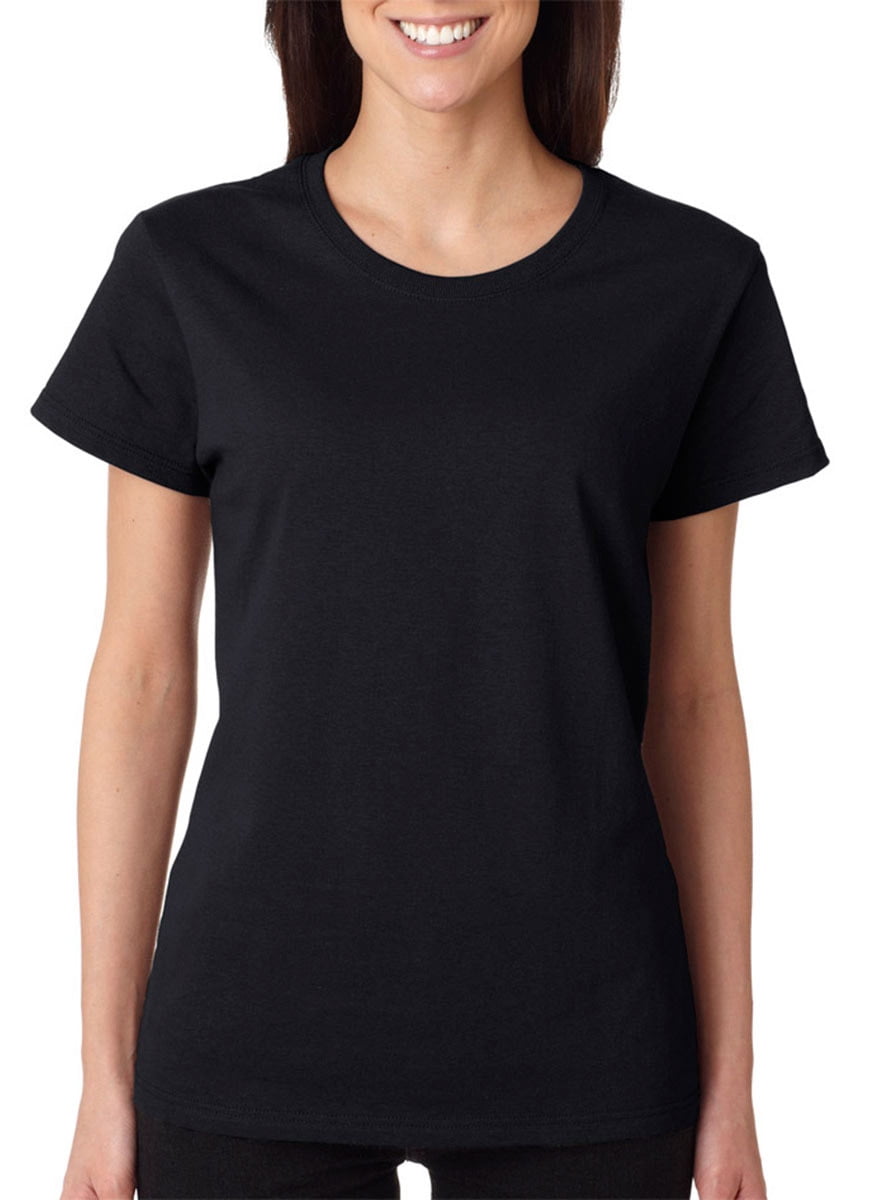 gildan black a shirts