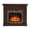 Cherry + MDF + 23' fireplace, variant on 45.6" Freestanding Fireplace Mantel Shelf Only (Insert Not Included) – Fits Standard 23" Electric Fireplace Insert, Cherry Finish