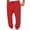 Red, variant on Chiccall Men's Wide Leg Sweatpants Casual Loose Double Waist Drawstring Elastic Bottom Joggers