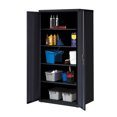 thumbnail image 2 of Hirsh Welded Steel Storage Cabinet with 2 Adjustable Shelves, 24"D x 36"W x 72"H, Black, 2 of 11