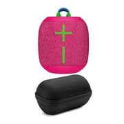 Ultimate Ears WONDERBOOM 3 Bluetooth Speaker (Hyper Pink) with Case