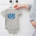 thumbnail image 5 of US Air Force Vintage Banner Logo Romper Boys or Girls Infant Baby Brisco Brands 12M, 5 of 6