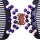 thumbnail image 4 of Perlas de madera retro Magic Hair Comb Inserto de horquilla de doble fila TFixol  Peine, 4 of 7