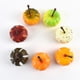 thumbnail image 2 of 10 Uds. De calabazas artificiales, decoración de calabaza de espuma falsa, calabazas de cosecha realistas para otoño, Halloween, Acción de Gracias, 2 of 5