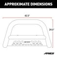 thumbnail image 4 of Aries B35-4016 Bull Bar, Powdercoated Black Steel, 4 of 8