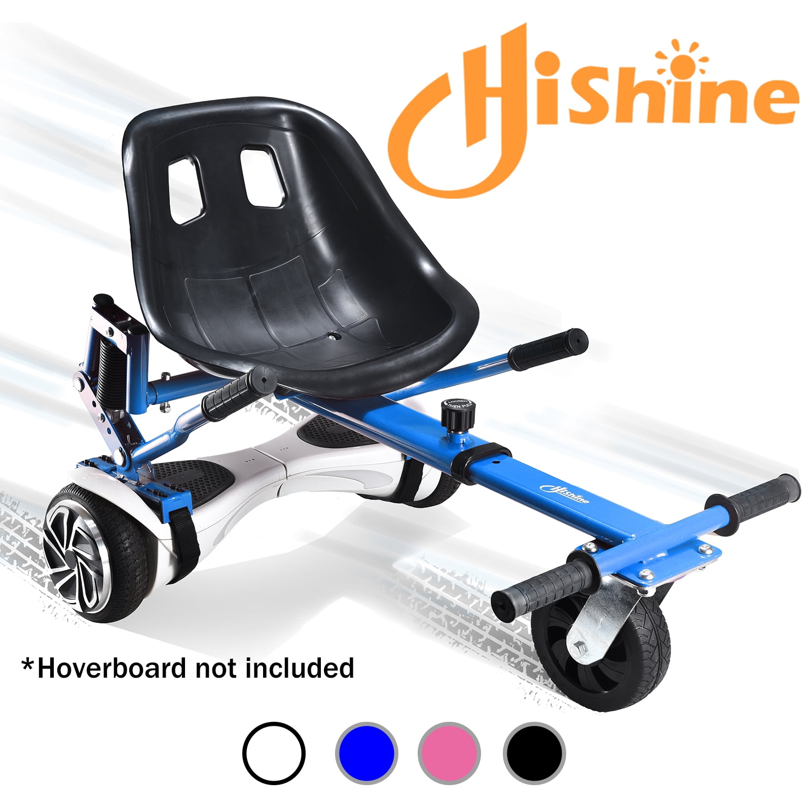 Hoverboard seat attachment, hoverboard go kart for adults & kids