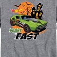 thumbnail image 3 of Hot Wheels - Scary Fast - Toddler And Youth Long Sleeve Graphic T-Shirt, 3 of 5