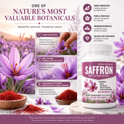 BOGO Sale - Extra Strength Saffron Extract - Two 60 Count Bottles, 88.5mg Per Serving
