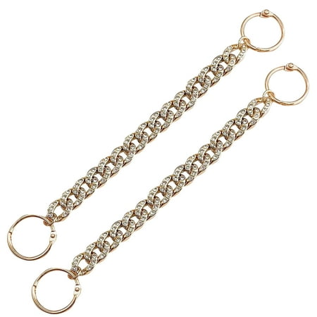 

CHMORA Chains For Shoe Decoration Bling Metal Chain Charms For Teen Men Women Adults Shoes Accessories