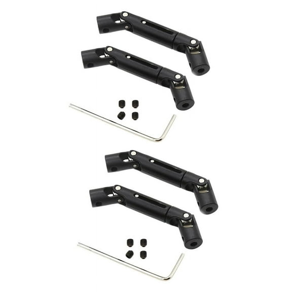 4Pcs Metal Universal Drive Shaft for D12 C14 C24 B16 B36 B24 MN D90 MN99S RC Car Upgrade Parts